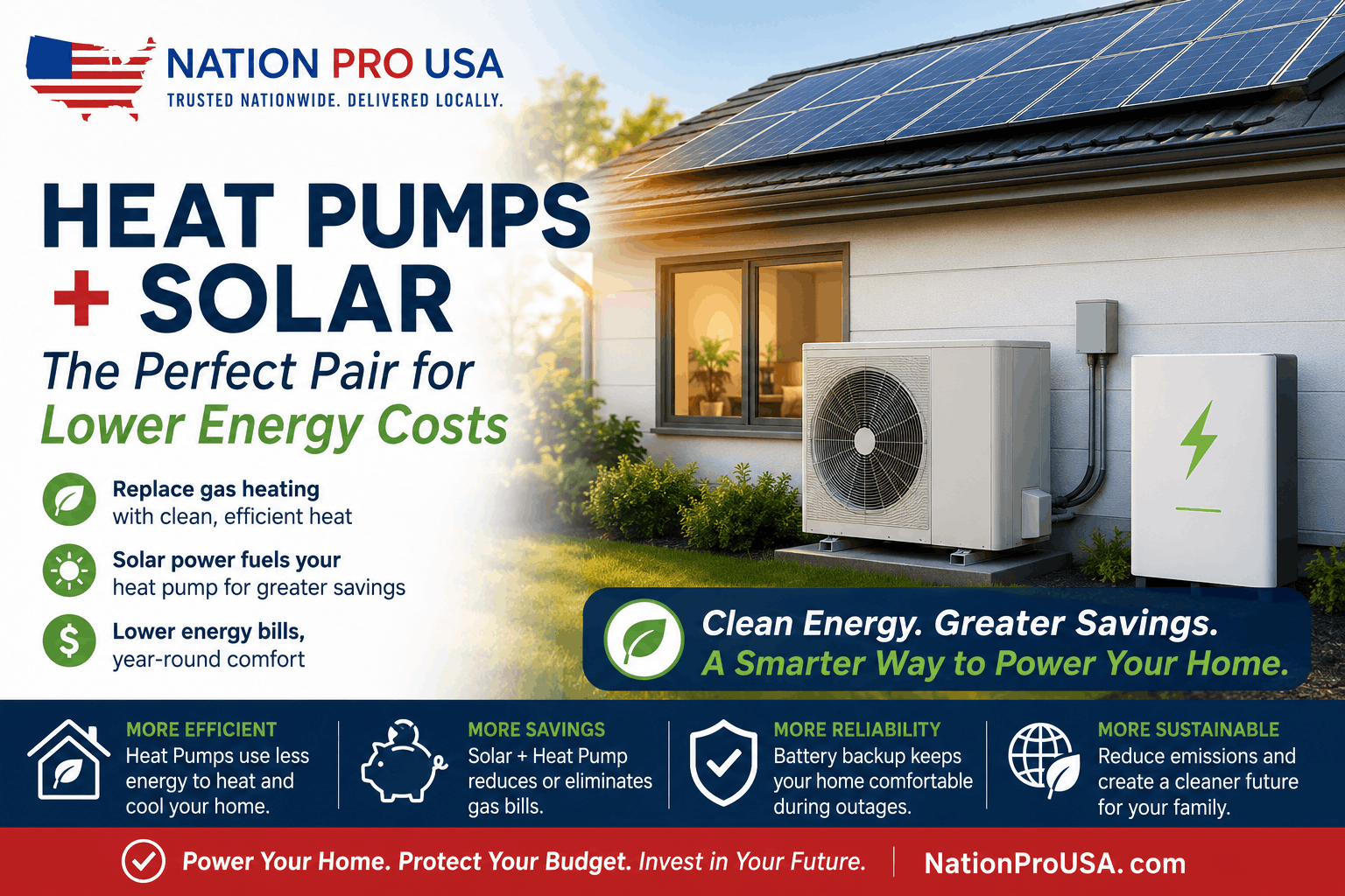 Heat Pumps and Solar for California Homes