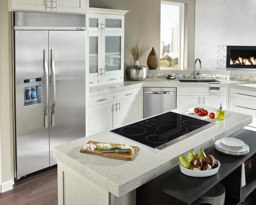 Energy efficient electric appliances in a modern home