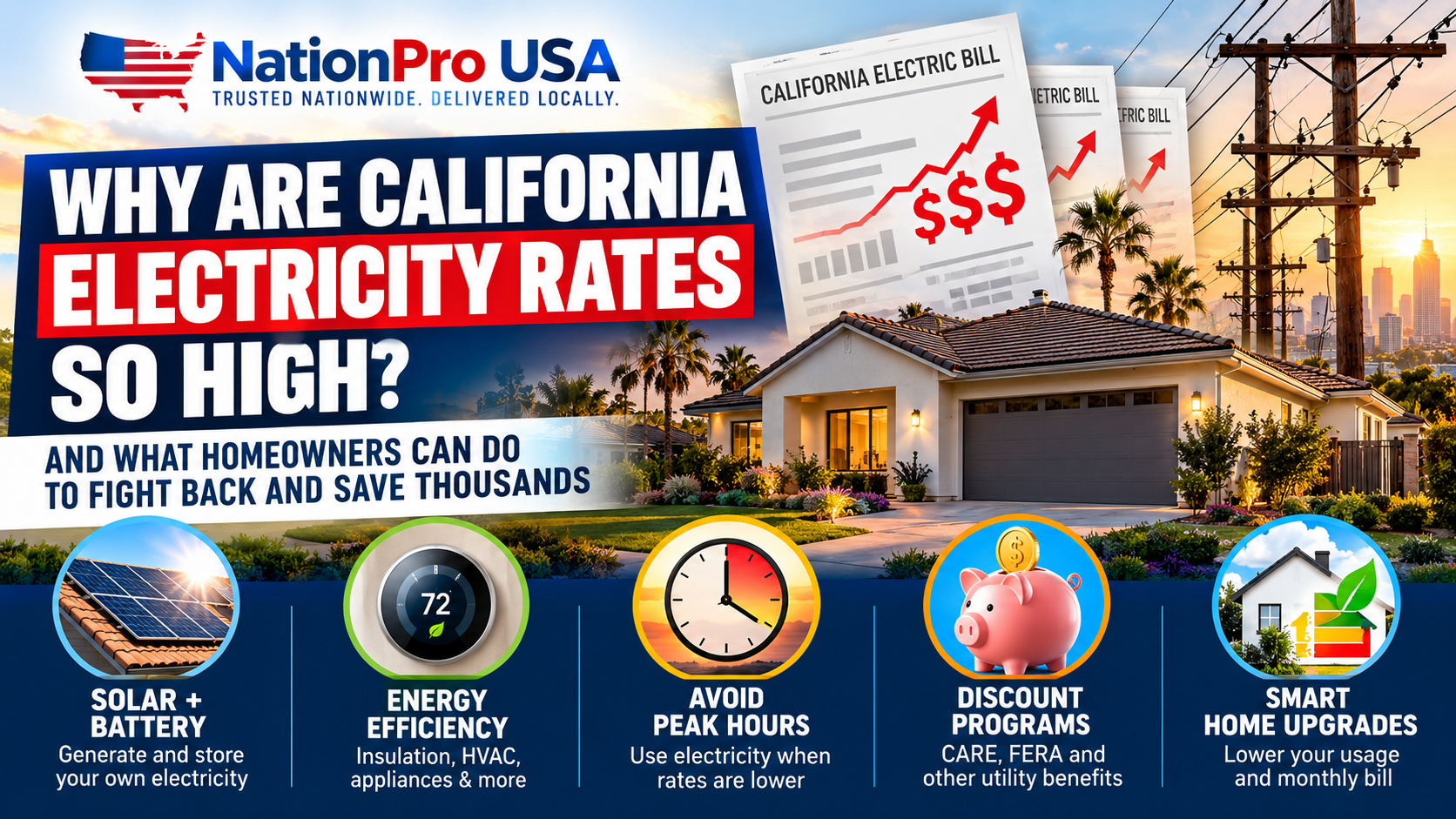 Why California Electricity Rates Are So High in 2026