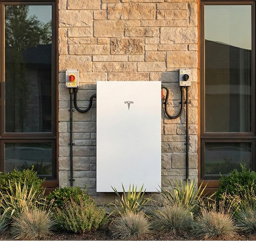 Home battery storage used for backup power during a PG&E outage