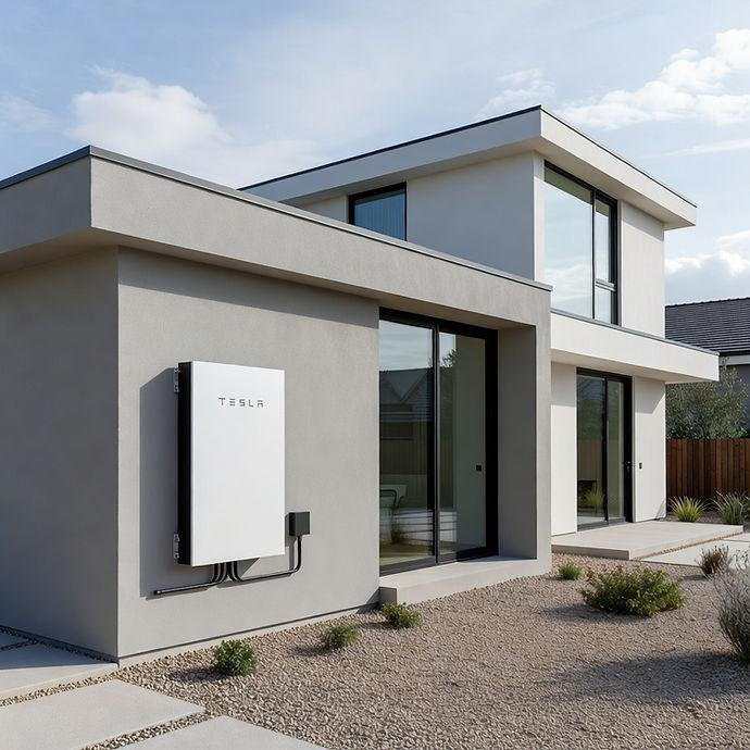 Illustration accompanying California solar panel and home battery storage options